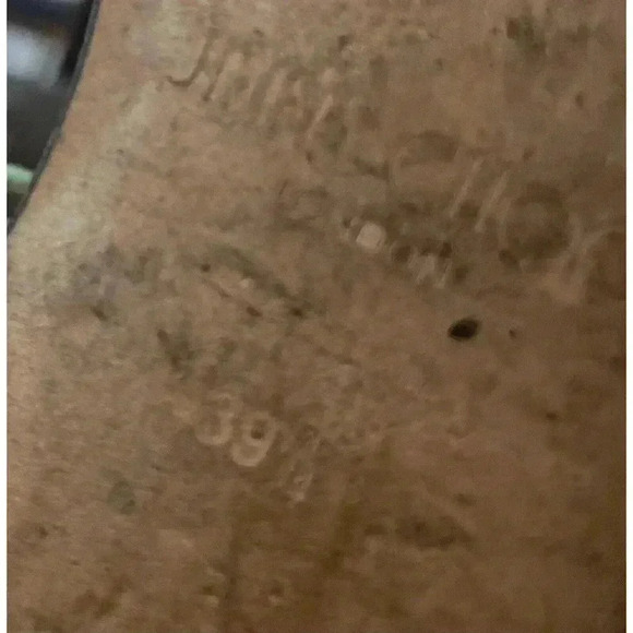 JIMMY CHOO Alodie Flat Nappa Patent Leather Sandals T Strap Logo Mint Green 9 39 - Picture 15 of 16